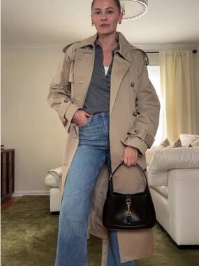 Banana republic Classic cotton twill Trench Coat in petite XXS 100% cotton